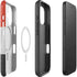 Syria Flag Distressed iPhone 16 Plus Magsafe Impact Case